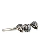 Alexander Mcqueen Double Skull Ring Alexander McQueen Double Skull Ring - Silver