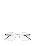 Saint Laurent Saint Laurent Sl M56 Silver Glasses Saint Laurent Saint Laurent Sl M56 Silver Glasses - Silver