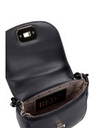 RED Valentino Shoulder Bag In Black Leather RED Valentino Shoulder Bag In Black Leather - black