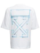 Off-White White Cotton Marker T-shirt With Print Off-White White Cotton Marker T-shirt With Print - White