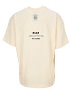 MSGM "fantastic Green" T-shirt MSGM "fantastic Green" T-shirt - NEUTRALS
