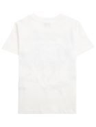 Kenzo Kids Cotton T-shirt With Print Kenzo Kids Cotton T-shirt With Print - White