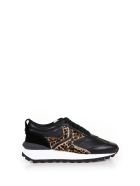 Voile Blanche Sneakers Qwark Animalier Voile Blanche Sneakers Qwark Animalier - BLACK LEO
