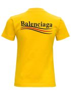 Balenciaga Political Campaign Yellow Jersey T-shirt Balenciaga Political Campaign Yellow Jersey T-shirt - Yellow