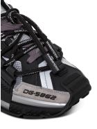 Dolce & Gabbana Space Multicolor Sneaker In Mix Of Materials Dolce & Gabbana Space Multicolor Sneaker In Mix Of Materials - Grey