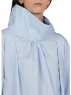 3.1 Phillip Lim High Neck Blouse 3.1 Phillip Lim High Neck Blouse - OXFORD BLUE