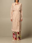 Anna Molinari Trench Coat Coat Women Anna Molinari Anna Molinari Trench Coat Coat Women Anna Molinari - Blush Pink