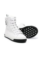Balmain White High-top Trainers Balmain White High-top Trainers - Bianco