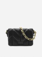 Miu Miu Shoulder Bag In Quilted Leather Miu Miu Shoulder Bag In Quilted Leather - Black