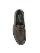 Henderson Baracco Betis Leather Penny Loafers Henderson Baracco Betis Leather Penny Loafers - ESPRESSO (Brown)