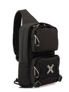 Kenzo One Shoulder Loged Backpack Kenzo One Shoulder Loged Backpack - BLACK