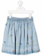 Stella McCartney Kids Lyocell Embroidered Skirt Stella McCartney Kids Lyocell Embroidered Skirt - Multicolor