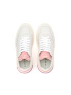 White And Pink Leather Ghoud Tweener Sneaker GHOUD White And Pink Leather Ghoud Tweener Sneaker - BIANCO