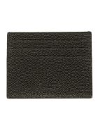 Salvatore Ferragamo Initials Plaque Card Holder Salvatore Ferragamo Initials Plaque Card Holder - Black