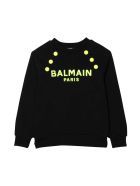 Balmain Teen Black Sweatshirt Balmain Teen Black Sweatshirt - Nero