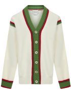 Gucci Junior Cardigan Gucci Junior Cardigan - White