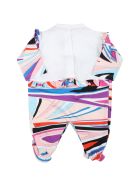 Emilio Pucci Multicolor Set For Baby Girl Emilio Pucci Multicolor Set For Baby Girl - Fuchsia