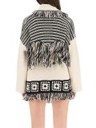 Alanui El Paso Oversized Cardigan Alanui El Paso Oversized Cardigan - LAPPONIA WHITE (White)