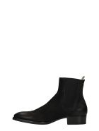 Officine Creative Sean 006 Ankle Boots In Black Leather Officine Creative Sean 006 Ankle Boots In Black Leather - black