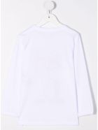 Stella McCartney Kids Long-sleeved White Cotton Shirt With Print Stella McCartney Kids Long-sleeved White Cotton Shirt With Print - White