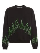 Vision of Super Crewneck Green
Embroidered Flame Vision of Super Crewneck Green
Embroidered Flame - Black