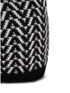 Valentino Garavani Optical Beanie Wool Hat Valentino Garavani Optical Beanie Wool Hat - White