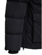 Dolce & Gabbana Black Quilted Cotton Down Jacket With Logo Dolce & Gabbana Black Quilted Cotton Down Jacket With Logo - Black
