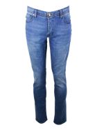 Sartoria Tramarossa Leonardo Stretch Selvedge Denim Trousers With 5 Pockets With Tailored Stitching Sartoria Tramarossa Leonardo Stretch Selvedge Denim Trousers With 5 Pockets With Tailored Stitching - Denim