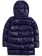 Save the Duck Dixon Blue Nylon Ecological Down Jacket Save the Duck Dixon Blue Nylon Ecological Down Jacket - Blu