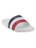 White Jeanne Men Sandal Moncler White Jeanne Men Sandal - White