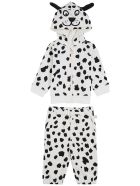 Stella McCartney Kids Dalmatian Printed Cotton Suit Stella McCartney Kids Dalmatian Printed Cotton Suit - White/black