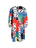 Stella McCartney Kids Multicolor Dress For Girl With Dalmatian Spots Stella McCartney Kids Multicolor Dress For Girl With Dalmatian Spots - Multicolor