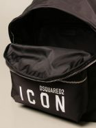 Dsquared2 Backpack Icon Dsquared2 Backpack In Nylon With Logo Dsquared2 Backpack Icon Dsquared2 Backpack In Nylon With Logo - Black
