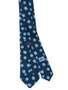 Floral Print Neck Tie Eddy Monetti Floral Print Neck Tie - Blue