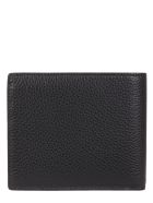 Givenchy Calf Grain Leather Bidold Wallet Givenchy Calf Grain Leather Bidold Wallet - Nero