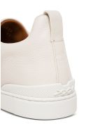 Z Zegna Ivory Leather Sneakers Z Zegna Ivory Leather Sneakers - Black