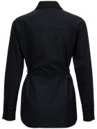 Antonelli Cloe Jacket In Black Wool Blend Antonelli Cloe Jacket In Black Wool Blend - Black