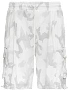 Dolce & Gabbana Camouflage Jersey Bermuda Shorts Dolce & Gabbana Camouflage Jersey Bermuda Shorts - White