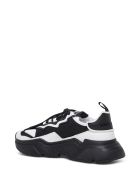 Dolce & Gabbana Daymaster Black And White Nylon Blend Sneaker Dolce & Gabbana Daymaster Black And White Nylon Blend Sneaker - Black
