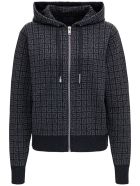 Givenchy 4g Cashmere Hoodie Givenchy 4g Cashmere Hoodie - Grey