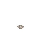 Alexander Mc Queen Medallion Ring Alexander McQueen Alexander Mc Queen Medallion Ring - Mcq0911sil.v.b. antil
