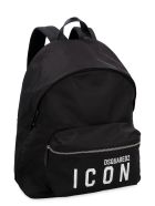 Logo Detail Nylon Backpack Dsquared2 Dsquared2 Logo Detail Nylon Backpack Dsquared2