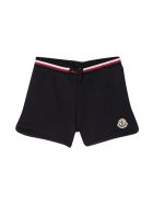 Moncler Black Shorts Moncler Black Shorts - Unica