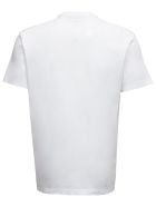 Dsquared2 White Cotton T-shirt With Logo Print Dsquared2 White Cotton T-shirt With Logo Print - White