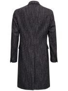 Lardini Double-breasted Grey Wool Blend Coat Lardini Double-breasted Grey Wool Blend Coat - Grey