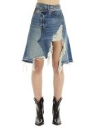 R13 Skirt R13 Skirt - Light blue