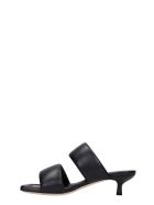Alchimia Sandals In Black Leather Alchimia Sandals In Black Leather - black