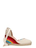 Castañer by Paul Smith Carina Ps 8-001 Wedges In Beige Canvas Castañer by Paul Smith Carina Ps 8-001 Wedges In Beige Canvas - beige