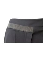 Brunello Cucinelli Trousers With Monili Brunello Cucinelli Trousers With Monili - Black