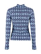 Valentino Printed Top Valentino Printed Top - blue
